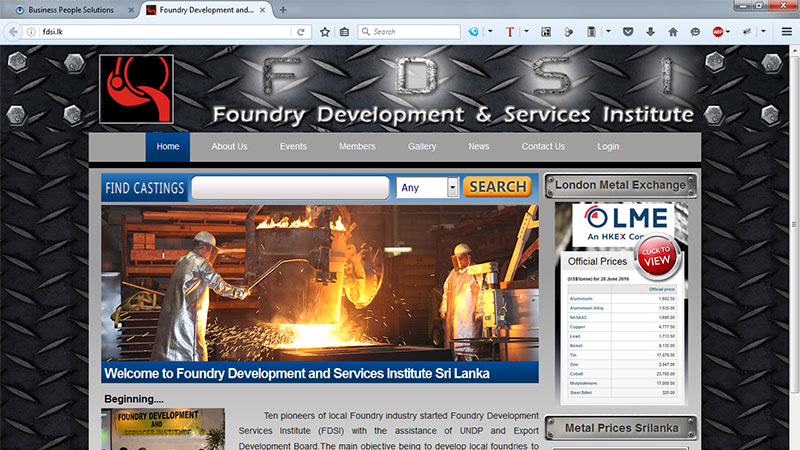Foundry Development & services Institute – sri lanka